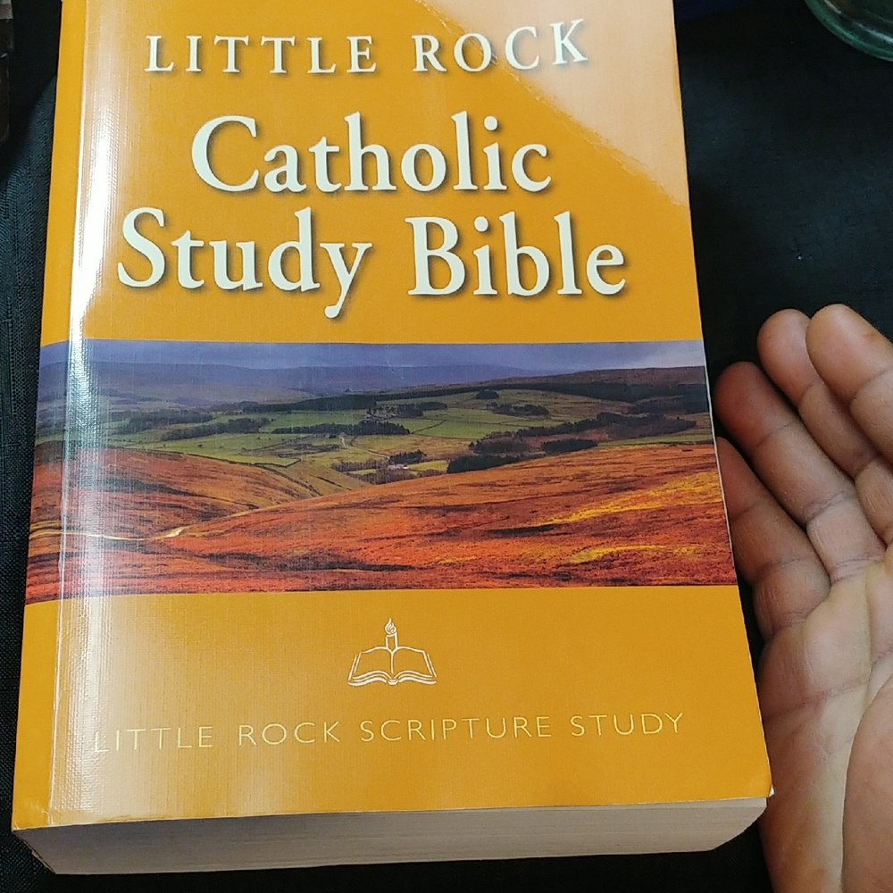 Catholic Study Bible - Orange Cover